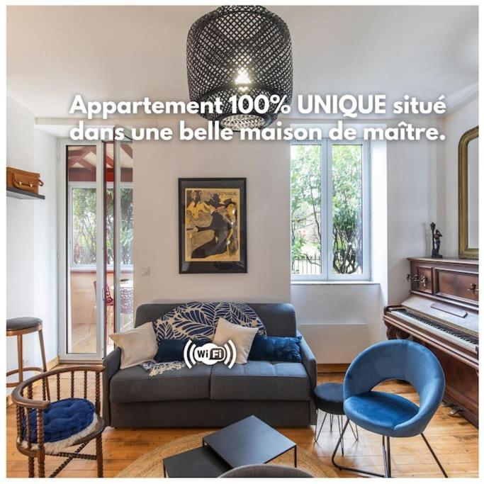 Appart Cosy Retro Voyage Avec Veranda & Piano Bagnères-de-Bigorre Extérieur photo